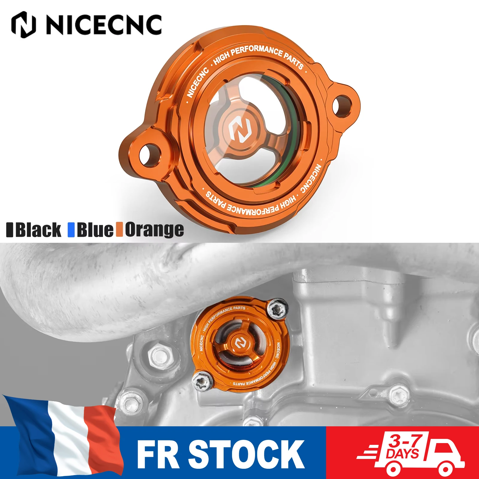 Couvercle de filtre à huile moteur pour KTM 690 ENDURO /R SMC SMCR 2008-2025, pour Husqvarna 701 Supermoto Enduro 2016-2025 NORDEN 901