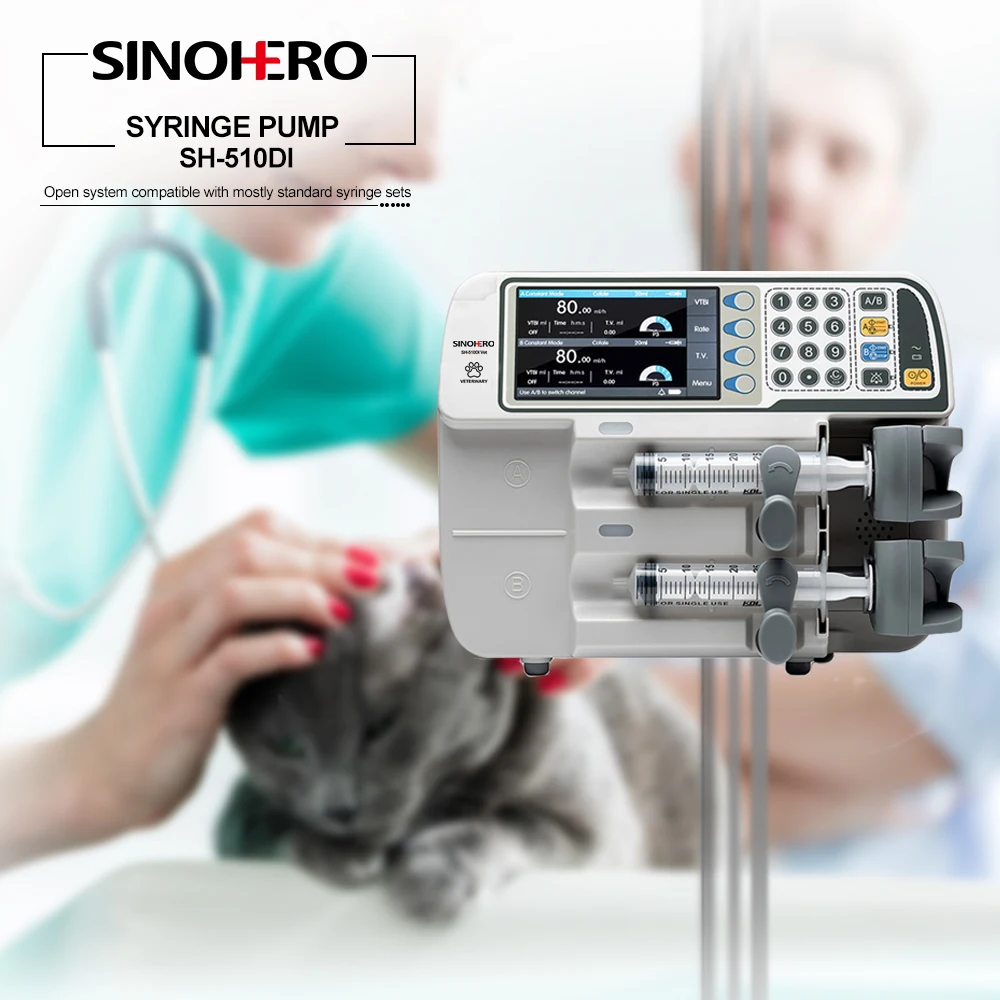 VET Finely Processed Veterinary Syringe Infusion Pump Veterinary Instrument Veterinary Infusion Pump