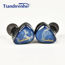 New Tiandirenhe TD20 11mm Planar Driver Audiophile Monitor Stage HiFi stabilised wood In-ear Earphone