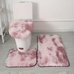 Luxury Non-Slip 3-Piece Bath Rug Set - Durable Comfort, Easy Care, Safe Weaving Non- Bathroom Mats