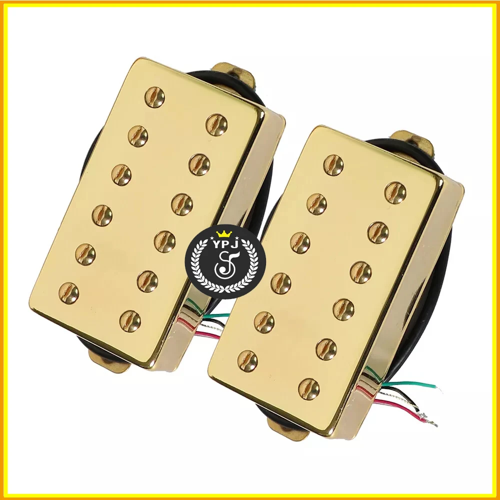 1 SET/2 PCS Gold Fit For Les Paul Electric Guitar Pickups Humbucker Magnet Ceramic Pickup Guitars Accessories Parts