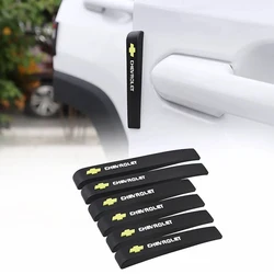 6PCS Rubber Strip Car Door Anti Collision Protective Sticker For Chevrolet Cruze Aveo Captiva Lacetti Accessories Car Styling