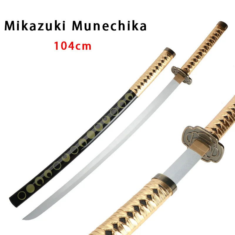 Anime Katana ONLINE Character Mikazuki Munechika Role-playing Weapons Props Wooden Blade Kashuu Kiyomitsu Toy Sword 1:1 Restore