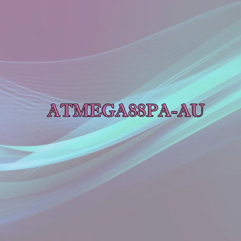 

ATMEGA88PA-AU ATMEGA88PA-AUR Original plastic shell