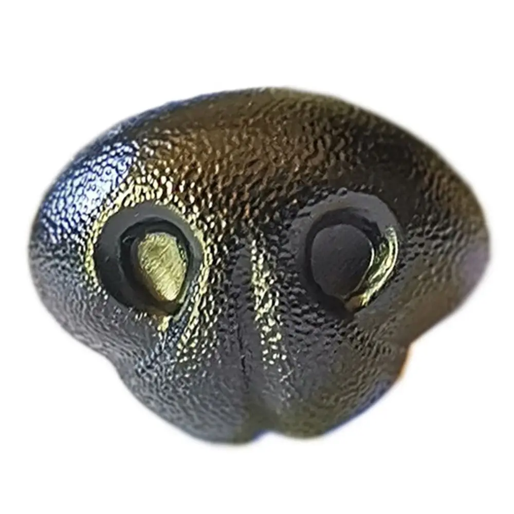 Plastic Dog Noses Dog Noses for Crafts DIY Accessories Plug-in Noses DIY Accessories 15mm/18mm/21mm Black Animal Nose Amigurumi