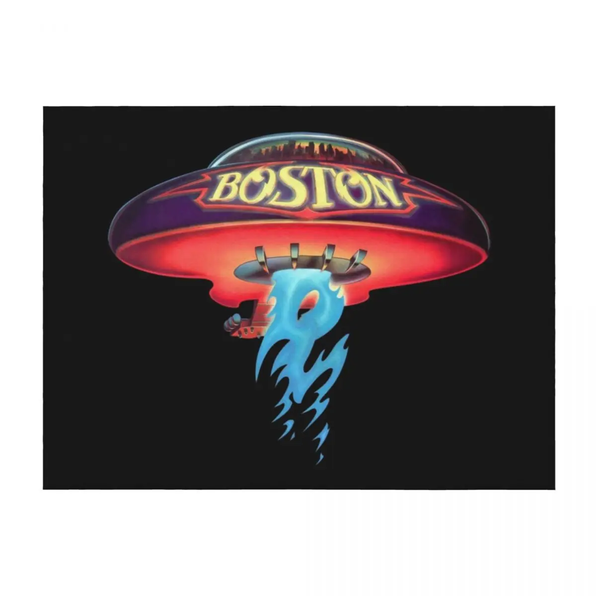 

moon in river boston band boston band band, Throw Blanket Large Moving Soft Plaid Stuffeds Blankets