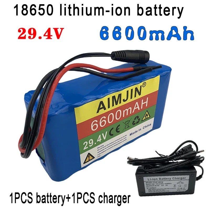 

7S2P 29,4 V 6600mAh 18650 литий-ионная батарея для транспортировки оборудования уличные источники питания и т. д.