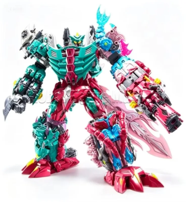 In Stock Transformation Toy TFC Poseidon Piranacon P-01-06 6 Model Full Set Copy Movable Machine Model Collection Gift