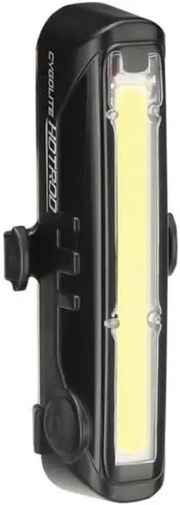 

Передний фонарь для велосипеда на 110 люмен — 3 ночных и 3 режима дневного времени — перезаряжаемый через USB — водонепроницаемость IP64, гибкое крепление — для дороги