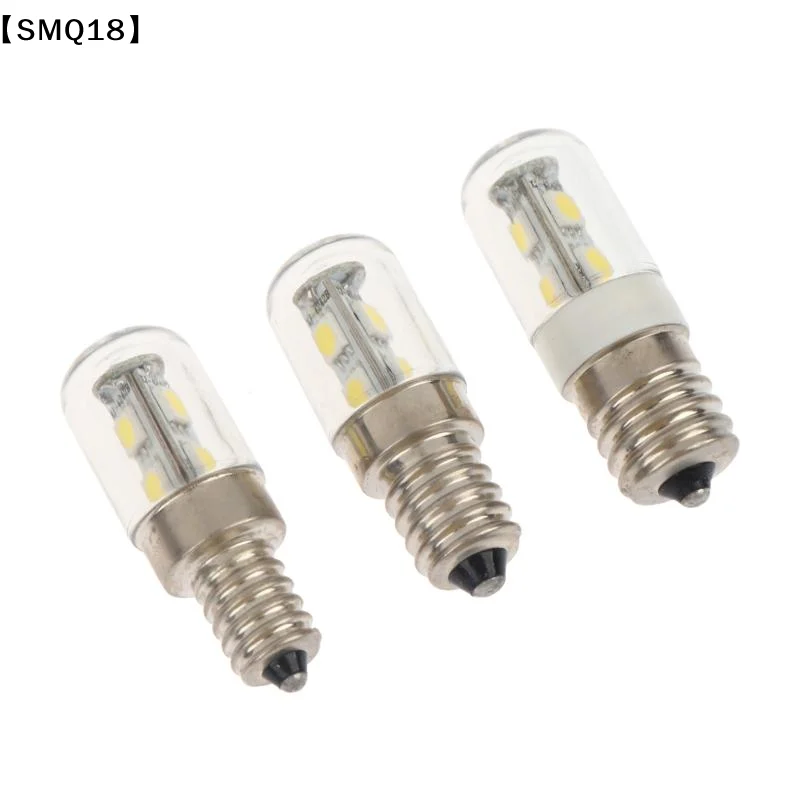 E12/E14/E17 Base LED Fridge Bulb 220V Cold White High Brightness Corn Lamp for Refrigerator Small Space Lighting