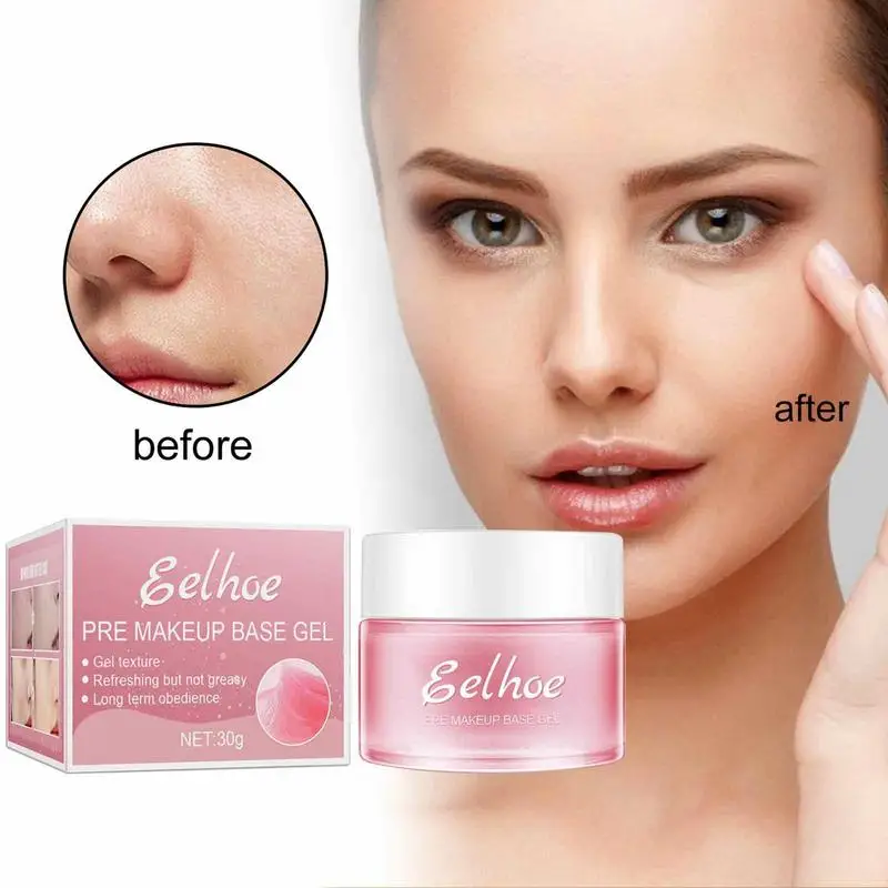 

Base Cream Makeup Primer Gel Concealer Makeup Primer Moisturizing Isolation Protection Cream Shrink Pores Face Beauty Makeup