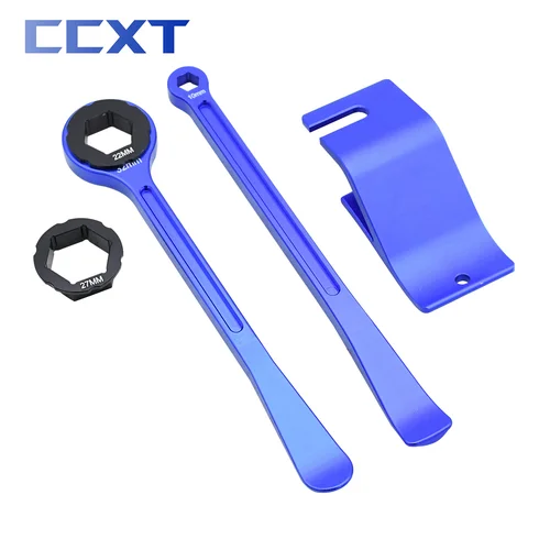 Imagen 2 del producto Herramienta Universal CNC para neumáticos, palanca, cuchara, llave de eje, cambio de neumáticos para Husqvarna KTM Honda Suzuki Kawasaki Yamaha BETA GasGas Motocross