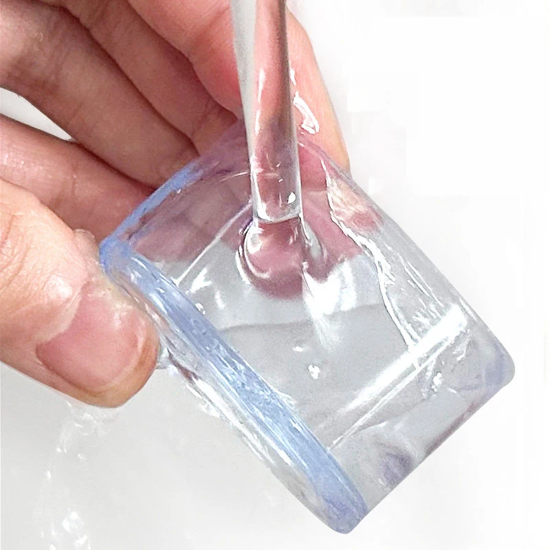 4/20pcs Transparent Table And Chair Foot Cover Silicone Wear-resistant Cap Protect Floor Furniture Leg Foot Protector