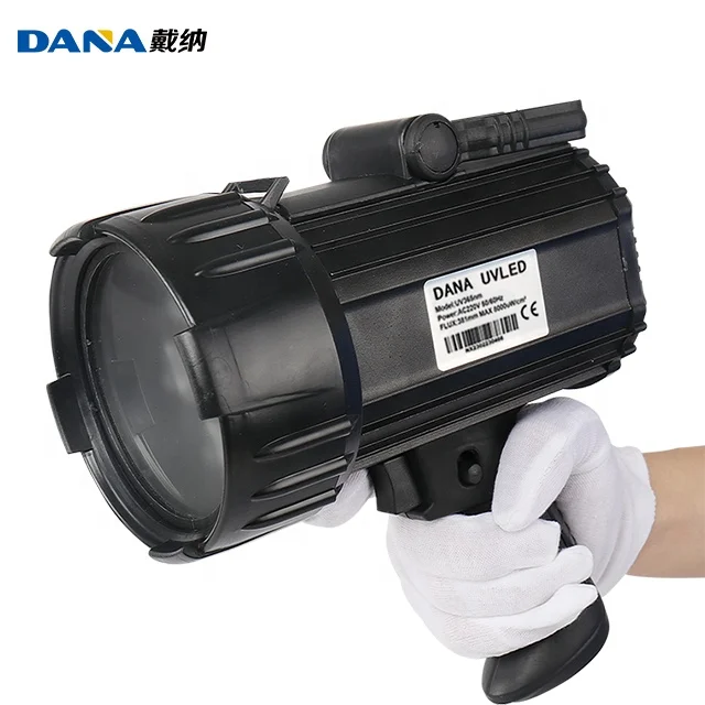 DANA UV365nm ultraviolet lamp Magnetic particle testing inspection Flashlight fluorescent lamp machine Darkroom fluorescence