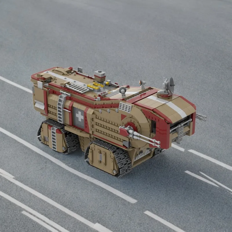 

2584 шт. Moc Star Battle Behemoth Sandcrawler строительные блоки развивающие строительные игрушки детский подарок на день рождения STEM обучение