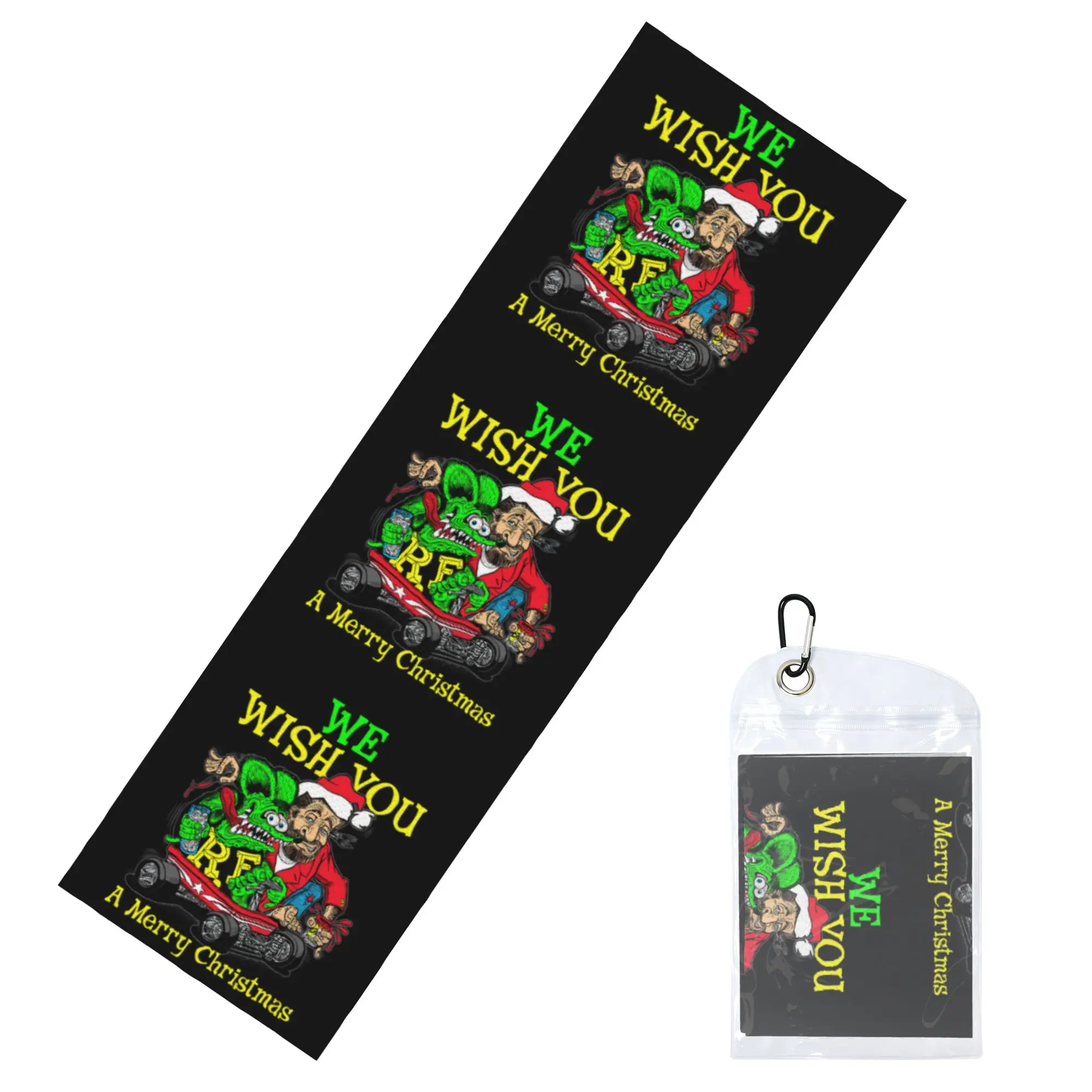 Monster Rod Cartoon Rat Cold Exercise Towel  Rat Fink Super Soft Breathable Instant Cooling Towel  Beach Towels
