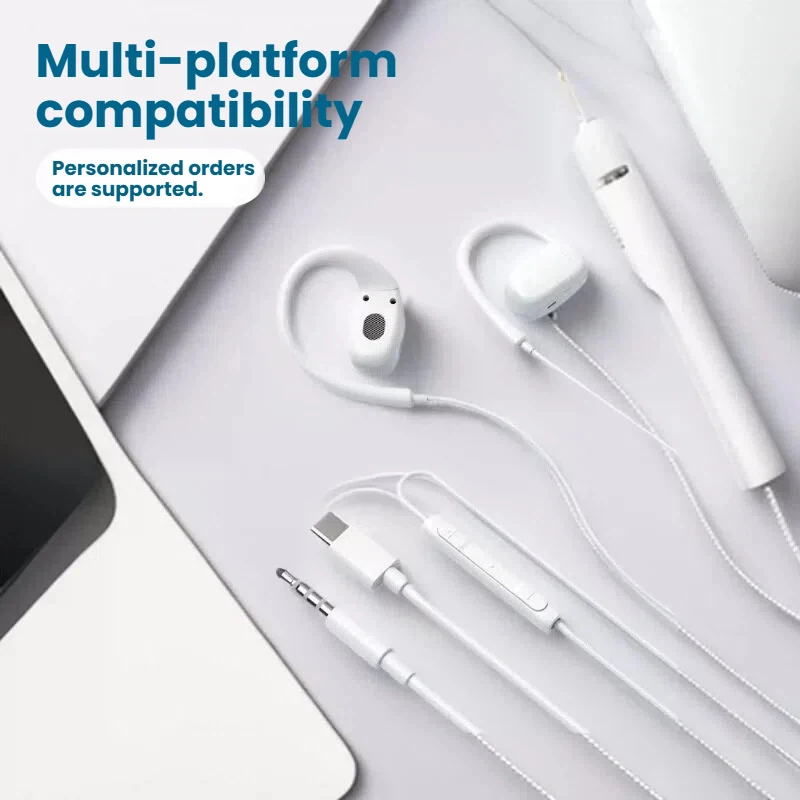 Проводные игровые наушники Type-C для Apple и Huawei – высококачественный звук, совместимость с различными устройствами