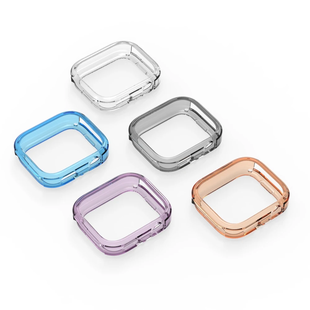 TPU Hollow Out Cover For Xiaomi Redmi Watch 6 Smartwatch Soft Shockproof Screen Protective Case for Mi Redmi Watch 6 Accessories