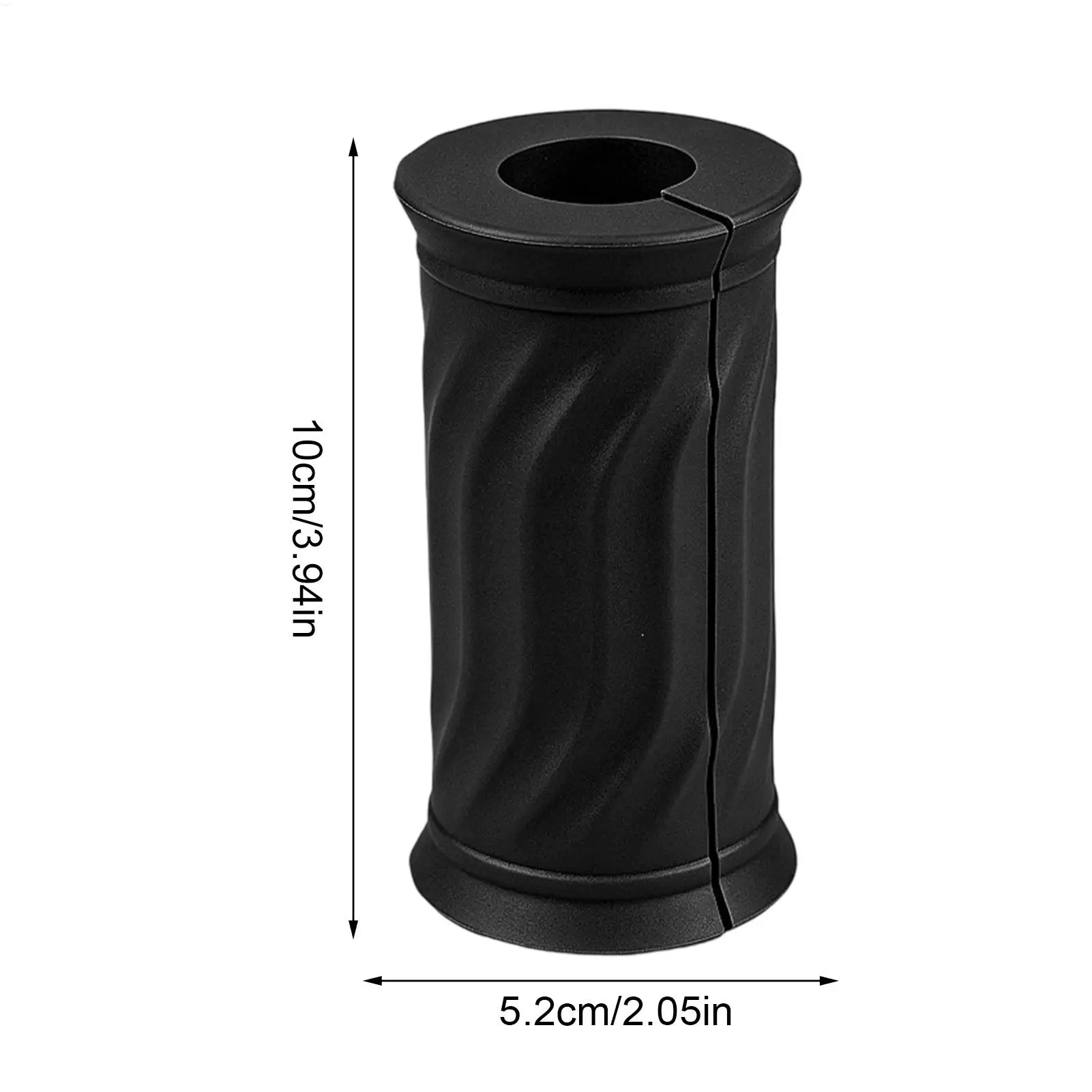 Dumbbell Handle Grips Waterproof Silicone Universal Protective Cover Barbell Handle Grips for Deadlift Press Weightlifting - view 6