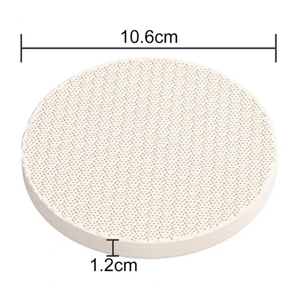 1pcs Ceramic Insulation hot board Special needle honeycomb ceramic plate welding plate with hole casting tool heating plate