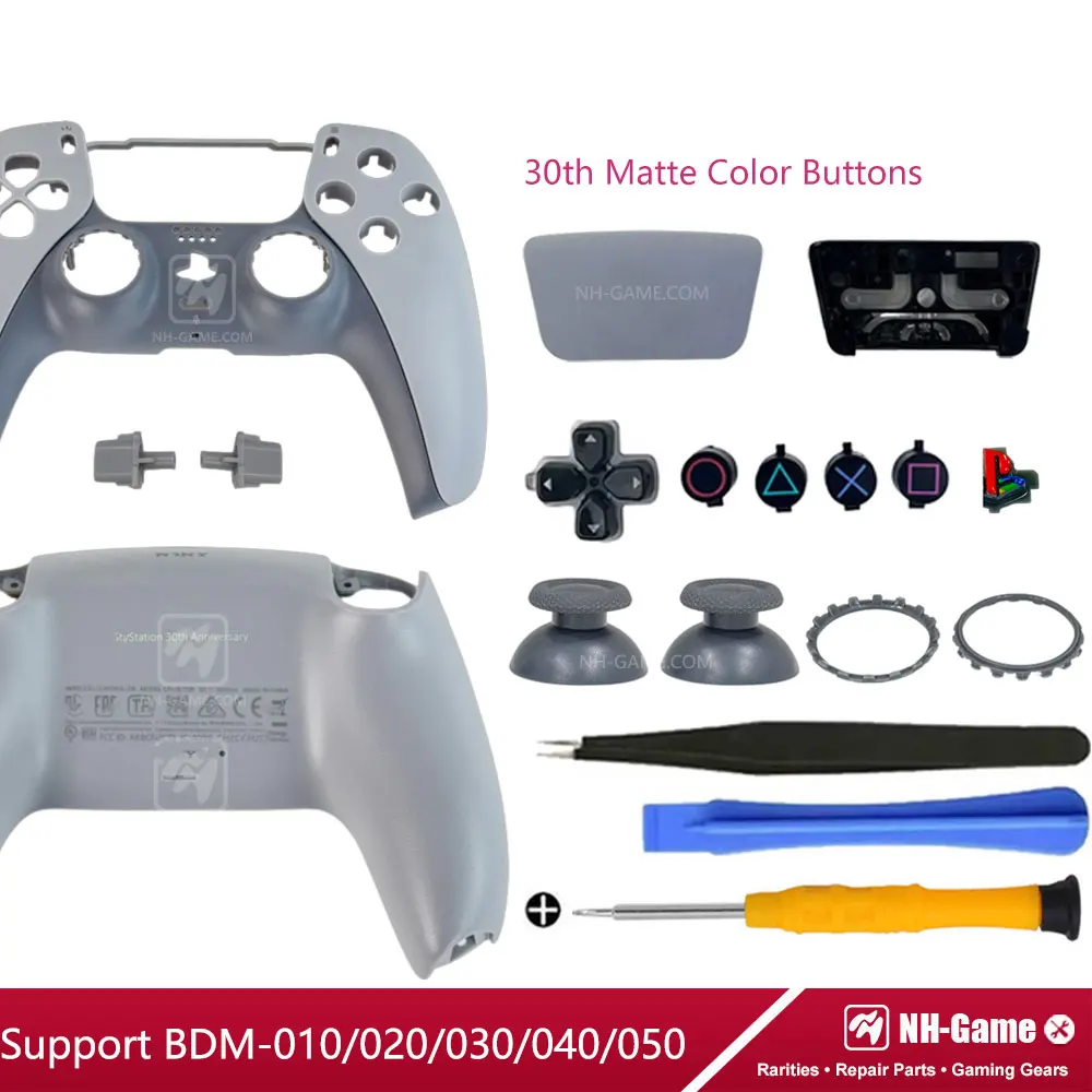 Housing Case Kit For PS5 Controller Shell BDM-010/020/030/040/050 For PS5 30th Anniversary Front Back Cover Touchpad Buttons image 2