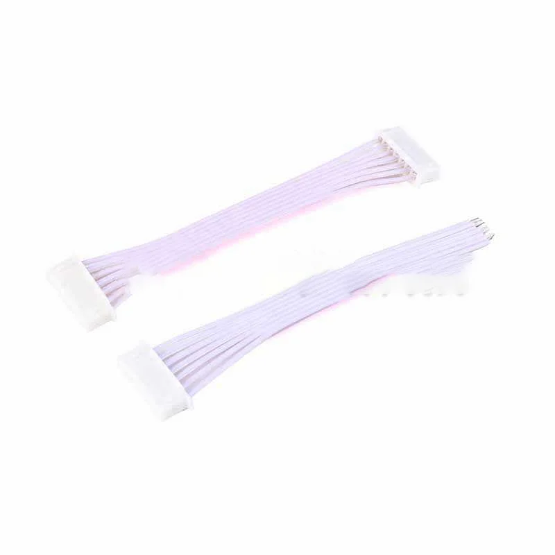 2.54 Red and White Cable - Terminal Wire 2/3/4/5 - 12P Single Head 10CM