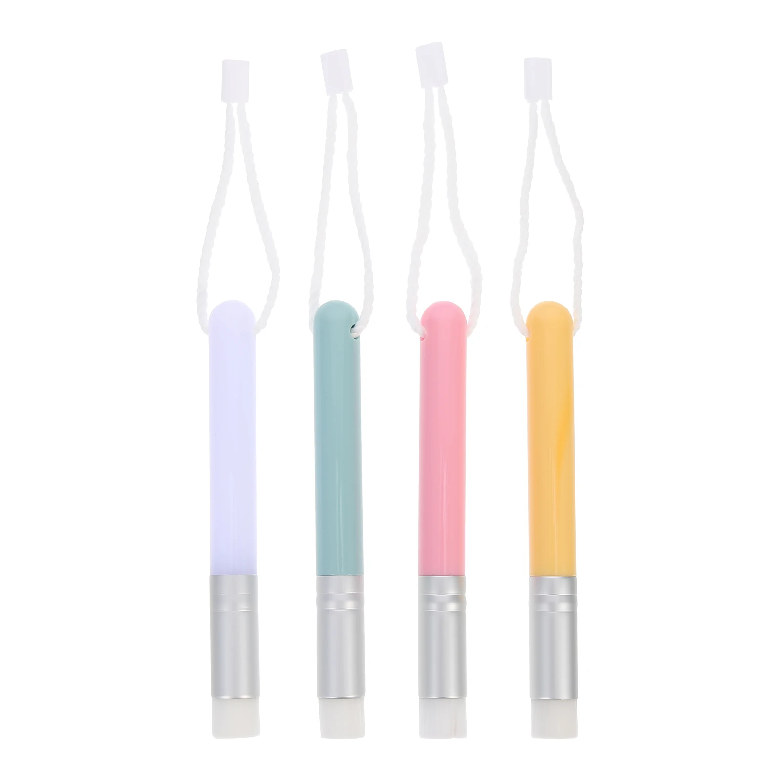 4pcs Mini Ink Blending Brushes Cards Making DIY Crafting Tools Smooth Coloring Even Portable Storage Premium Material