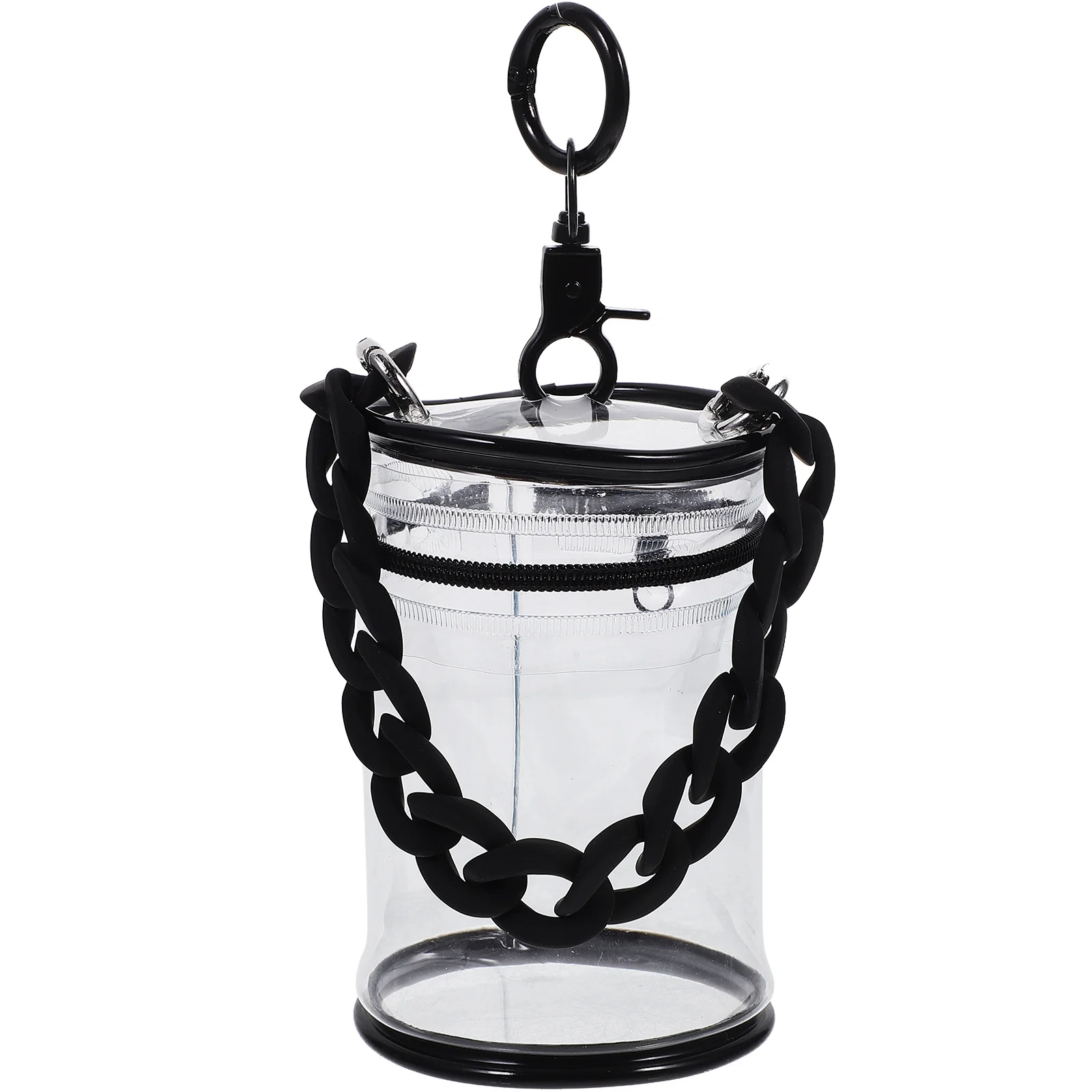 

1 set 1 Set Pvc Transparent Carrier Bag Lightweight Clear Storage Pouch For Mini Water-Resistant Display Bag Small Pouch Handbag