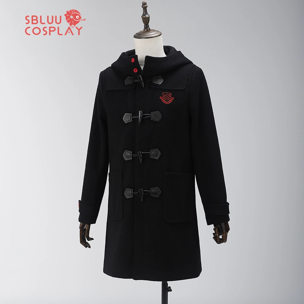 

SBluuCosplay Shujin Academy Ren Amamiya Cosplay Costume Coat Embroidery R Quality Halloween Cosutme