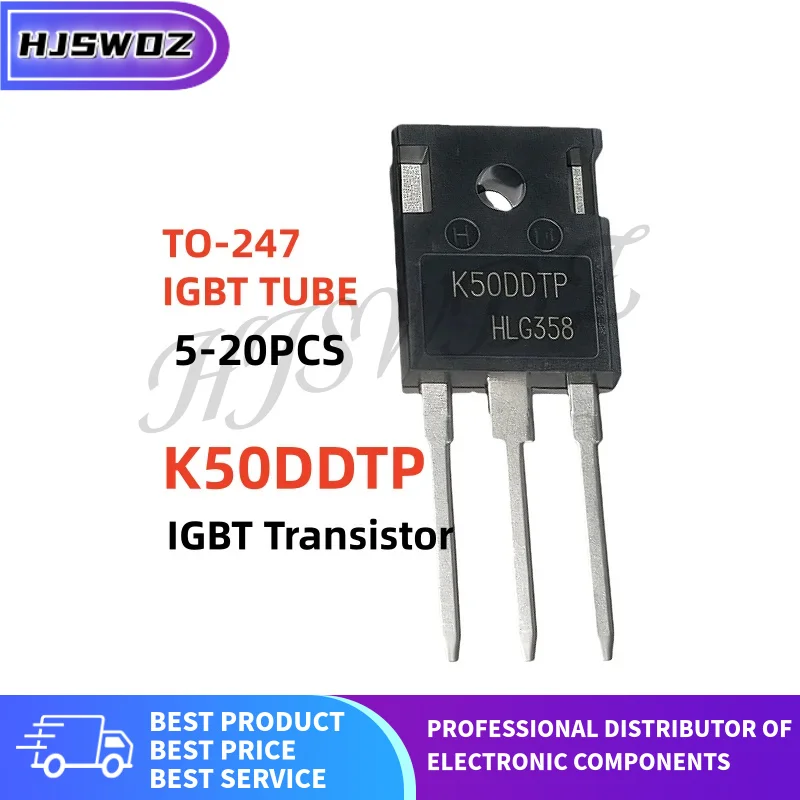 5/10/20pcs K50DDTP IKW50N60DTP TO-247 IGBT single tube Inverter welding machine NEW