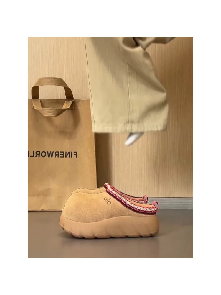 thi-bot-woolen-mules-women's-winter-warm-fce-lined-snow-boots-round-toe-slip-on-high-anti-slip-rubber-outsole