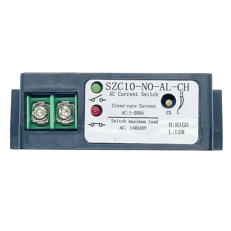 N75R-Transformer Based AC Current Sensing Switch 1 To 200A With Isolation Control Model SZC10-NO-AL-CH
