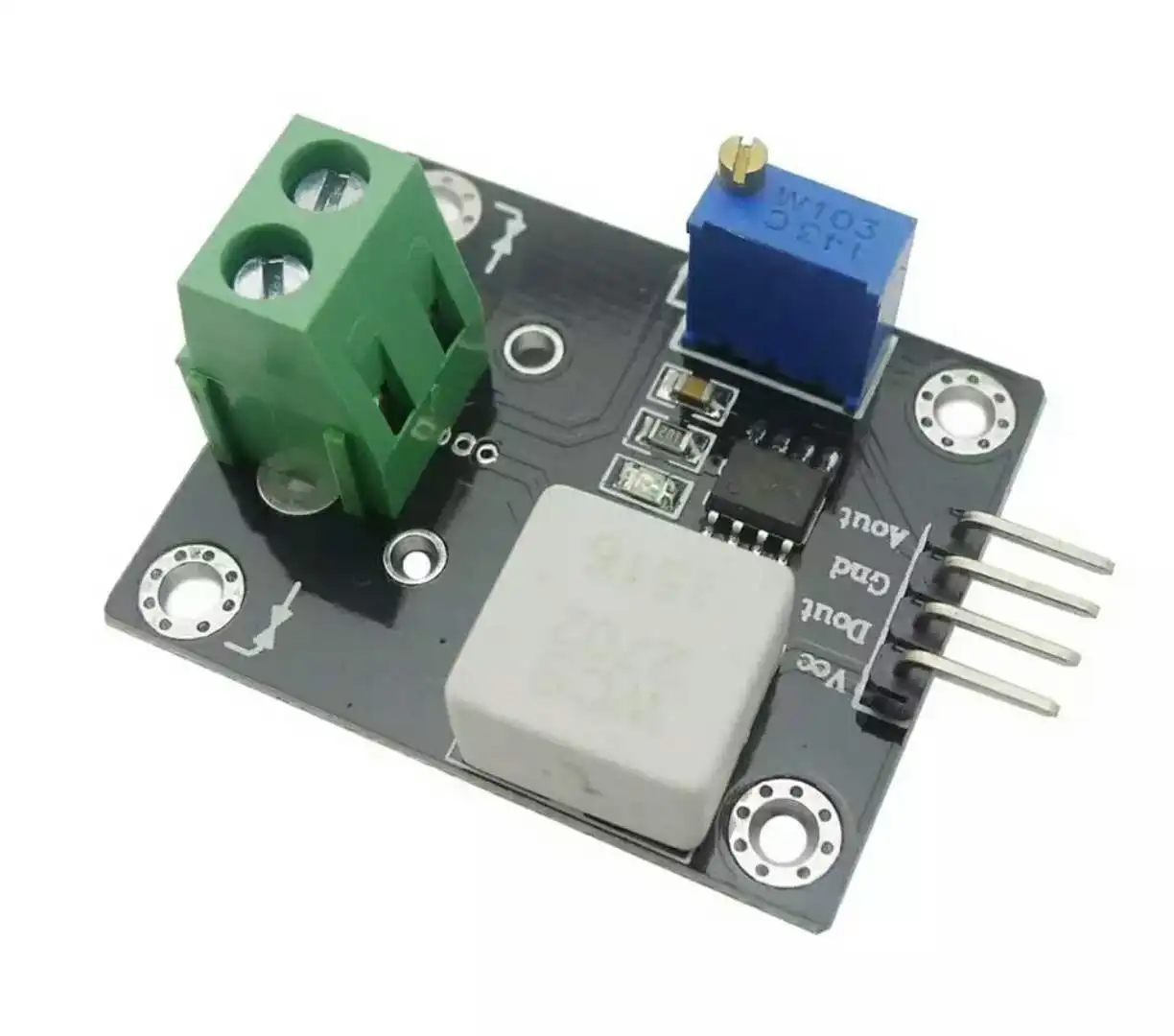 WCS2705 Hall current sensor module 0-5A DC and AC current detection module high precision