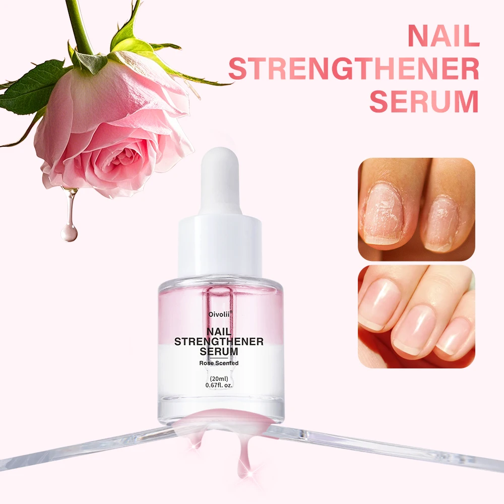 Aceite para fortalecimiento de uñas duro como pezuña, aceite acondicionador para cutículas, detiene divide, patatas fritas, grietas y fortalece las uñas