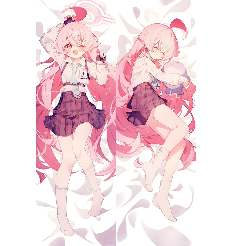 Dakimakura Anime Blue Archive Takanashi Hoshino Pillowcase Pink Girl Hugging Otaku Headboard Cushion Cover Sleeping Pillow Cover