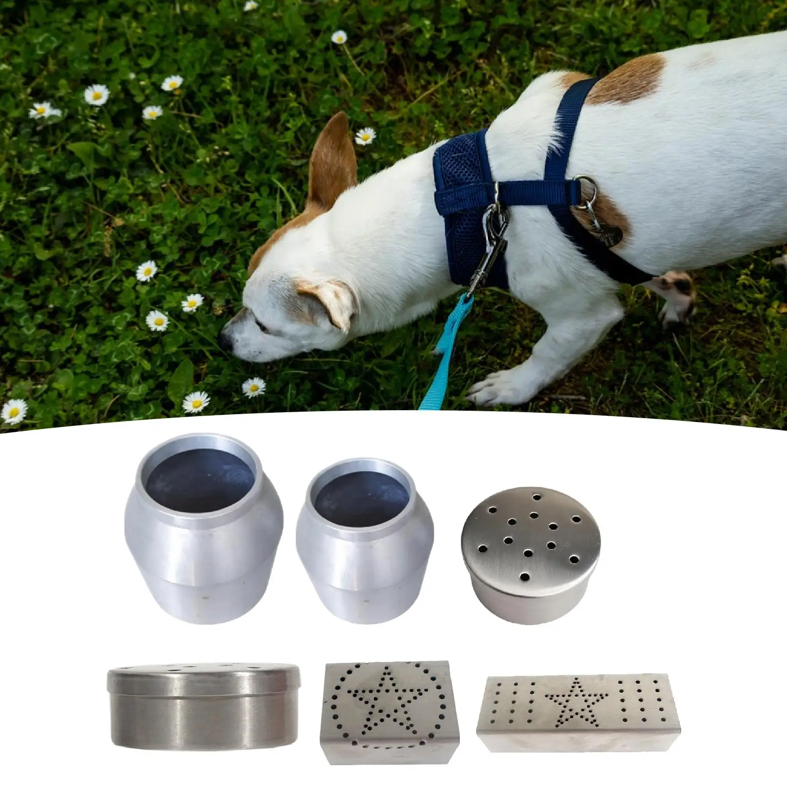 Dog Scent Training Box Aluminum Odor Control Brain Game Dog Training Supplies for Puppy Agility Outdoor Use Dog Scent Training Box Aluminum Odor Control Brain Game Dog Training Supplies for Puppy Agility Outdoor Use