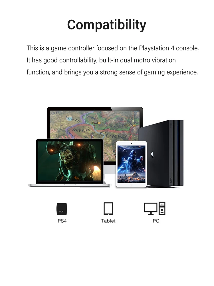 ضفدع بيانات-وحدة تحكم لاسلكية لوحة ألعاب PS4 ، ألعاب الكمبيوتر ، عصا التحكم لسوني بلاي ستيشن 4 ، ضئيلة برو ، PS3 ، ماك بوك