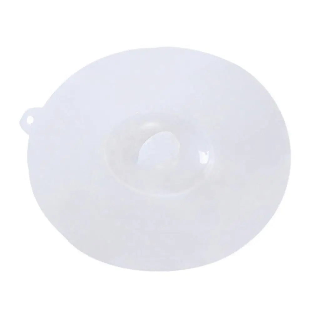 

White Seal Lid Fresh Keeping Lids for Glass Mugs Heat-resistant Kitchen Gadgets Bowl Cover Cup Lids Cup Seals Cup Cover