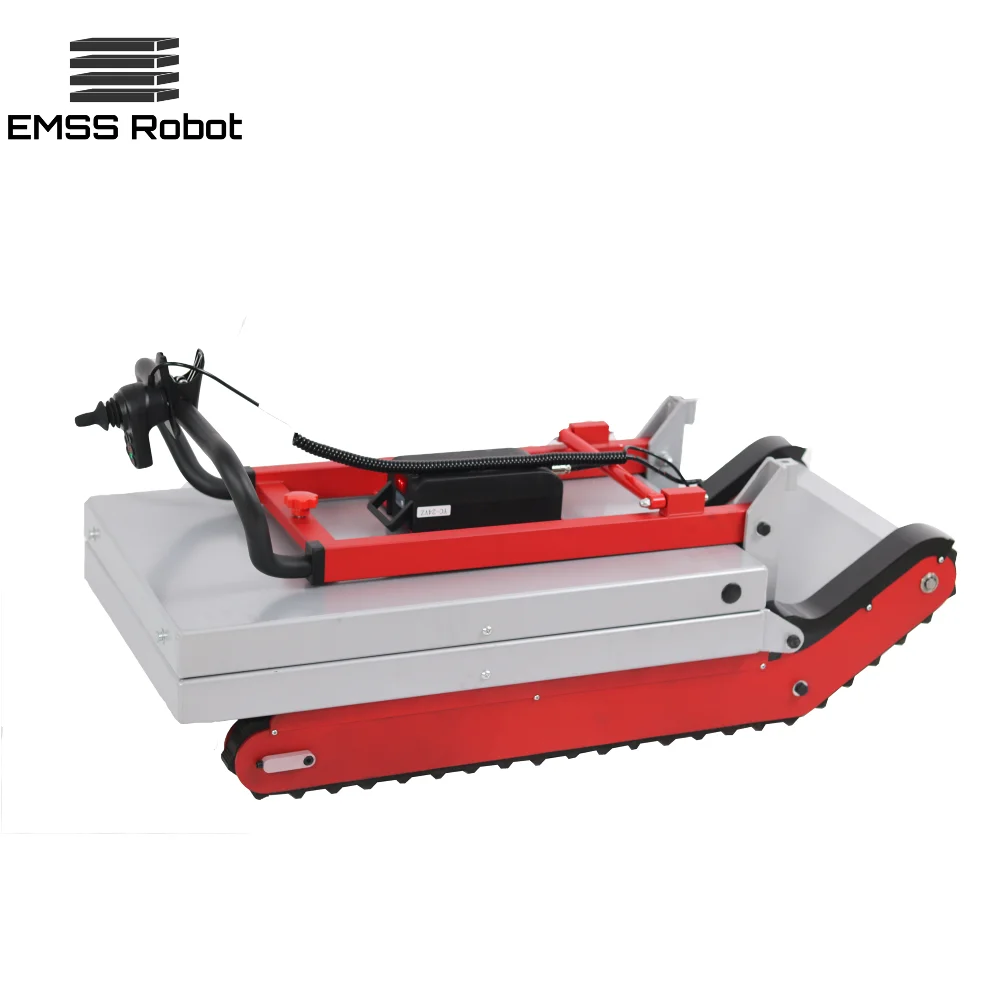 電動折りたたみ式プラットフォーム運搬アルミ製階段昇降機ヘビーデューティー電動トラック