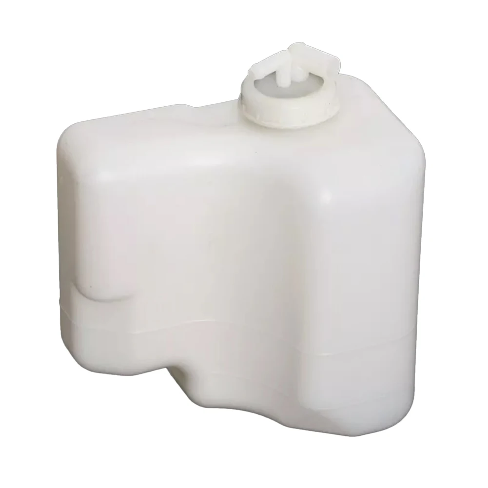 Cooling System Repair White Overflow Tank Cooling System Part ABS Material Automotive Component Direct Replacement