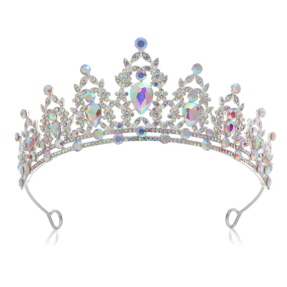 

Tiara Crown for Women, Headband Hair Accessories for Birthday Wedding Party Costume