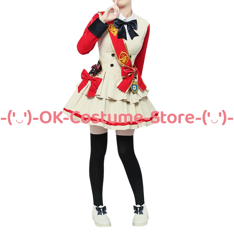 [حجم مخصص] أزياء أوما موسومي بريتي ديربي أستون ماشان التأثيرية أزياء أنيمي لعبة الزي بدلة حفلات الهالوين كرنفال