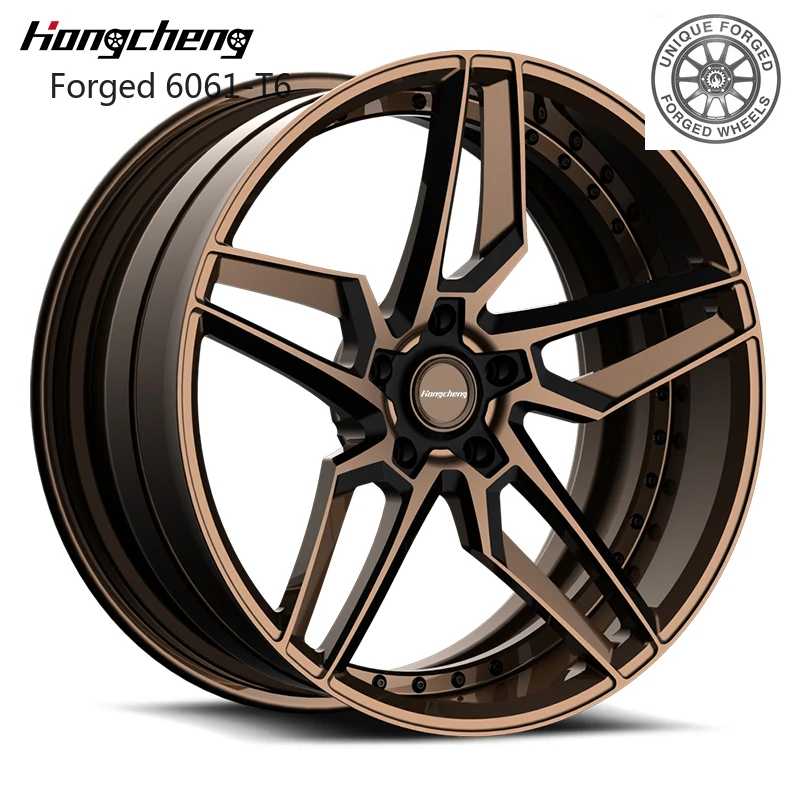 

2026 New Hot Selling Two-Piece Forged Automotive Alloy Wheels High Performance Upgrade Rims
