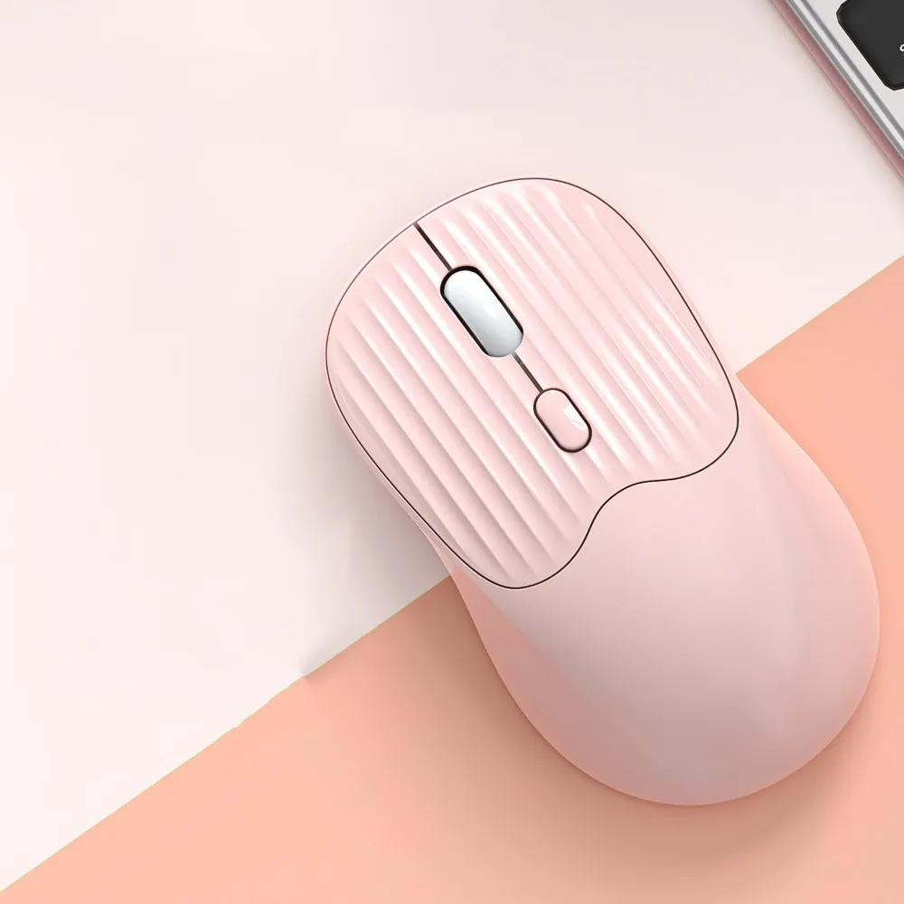 

TYPE-C Charging Dual Mode Mouse Sensitive Silent Wireless Mute Mouse 2.4G Bluetooth Ergonomic Rechargeable Computer Mouse