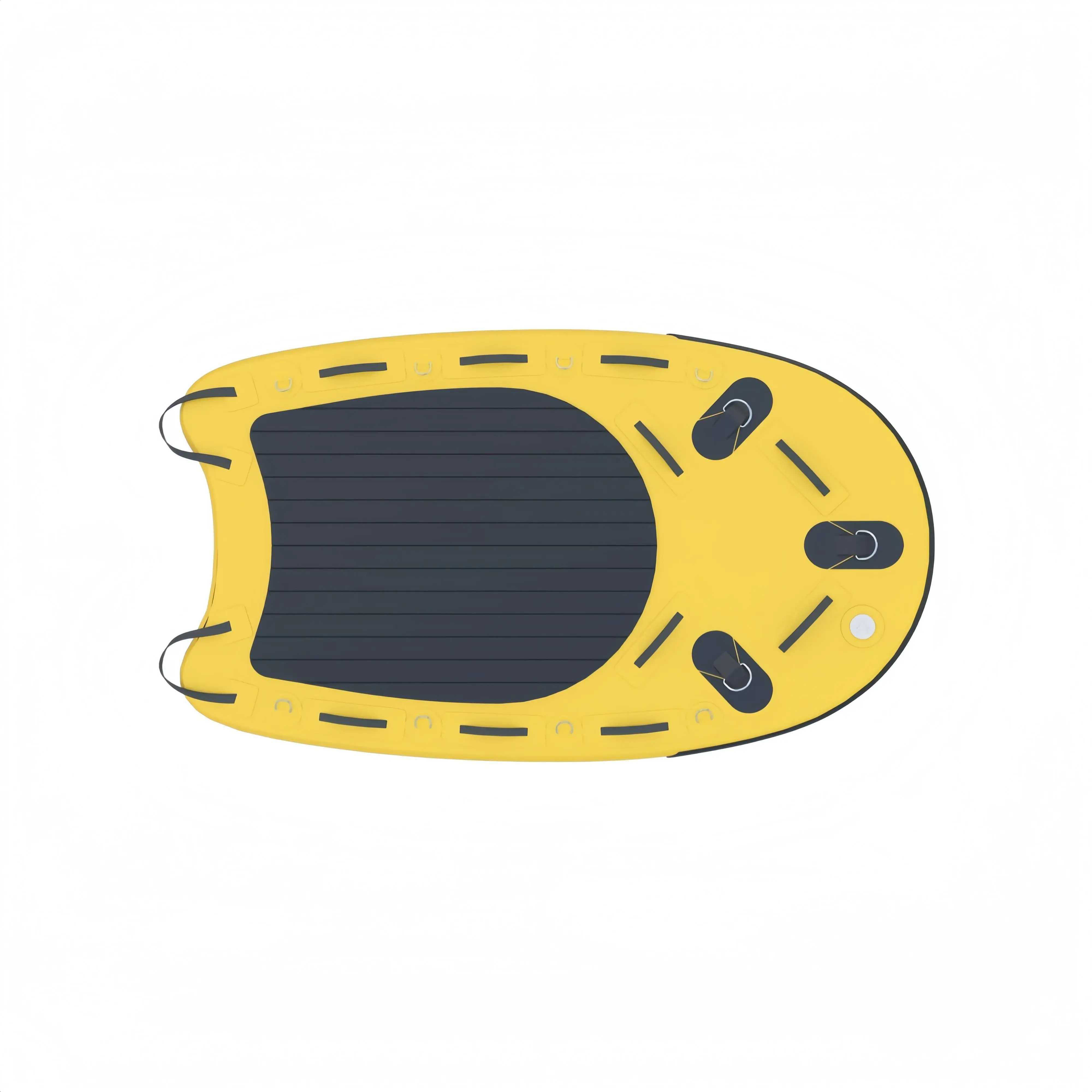 Soft Inflatable Rescue Sled Towable Behind for Jet Ski Ocean Lake and River Rescue