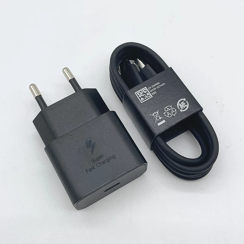 Samsung S25 25W EP-T2510 Superschnell-Ladegerät Typ-C EU-Adapter für Galaxy Z Fold 7 6 5 4 3 S24 S23 S26 Plus A26 A36 A54 – Detail 2