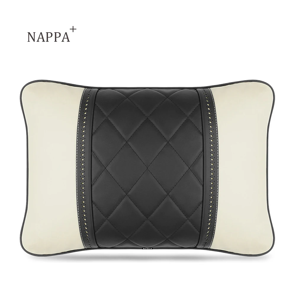 

NAPPA Luxury Headrest For Mercedes Maybach S-Class Leather Lumbar Pillows Car Neck Travel Seat Cushion Support Car Accessories