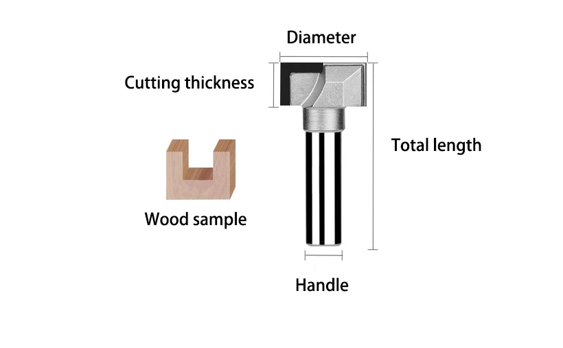 Large amount of diamond cleaning knife for wood cutting and slotting