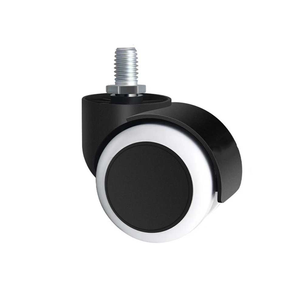 Quiet Wheels Swivel Casters Floor Protective Quiet Operation Threaded Installation Furniture Wheels With Options