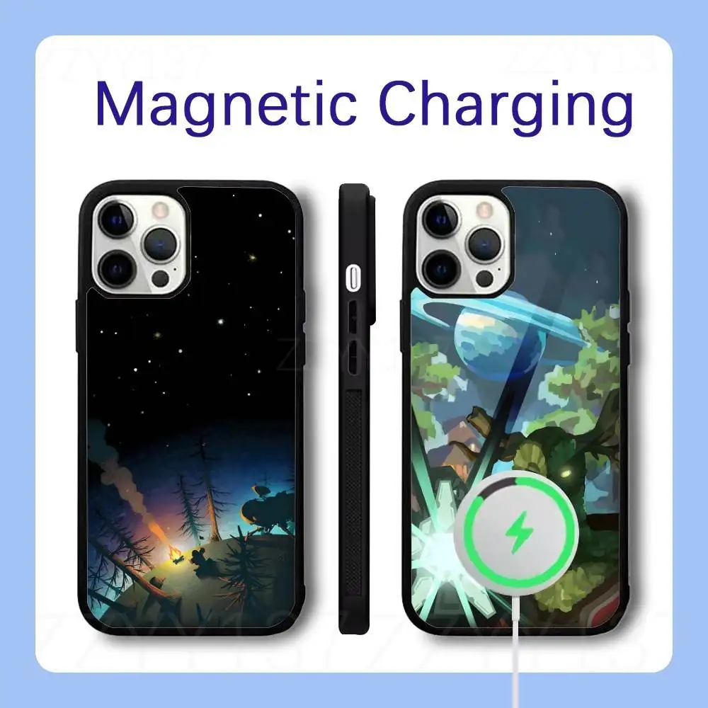 

Game Outer Wilds Phone Case For iPhone 17,16,15,14,13,12,11,Pro,Max,Plus,Air,Mini,SE Magsafe Magnetic Wireless Charging